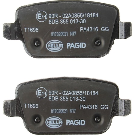 Pagid Brakes Disc Brake Pad, 355013301 355013301